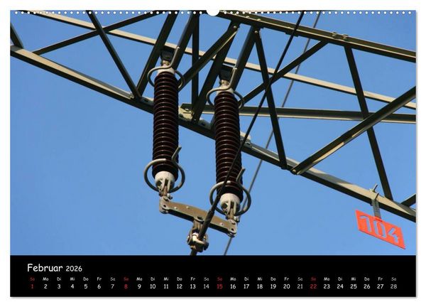 Produktbild: Unter Strom (hochwertiger Premium Wandkalender 2026 DIN A2 quer), Kunstdruck in Hochglanz