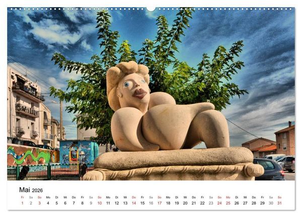 Produktbild: Frankreich- St&auml;dte und D&ouml;rfer des Languedoc-Roussillon (Wandkalender 2026 DIN A2 quer), CALVENDO Monatskalender