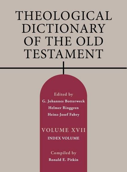 Produktbild: Theological Dictionary of the Old Testament, Volume XVII