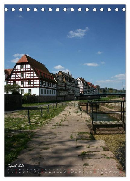 Rotenburg an der Fulda (Tischkalender 2025 DIN A5 hoch), CALVENDO Monatskalender