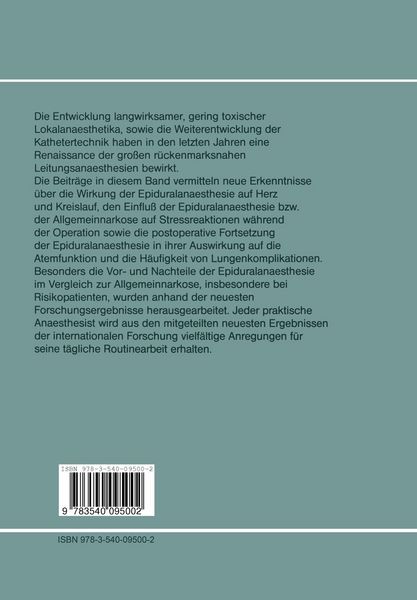 Produktbild: Neue Aspekte in der Regionalanaesthesie 1