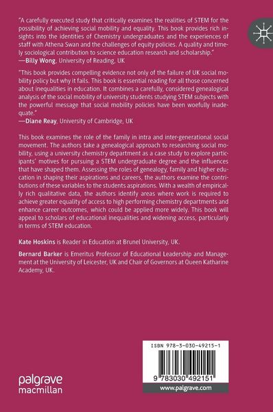 Produktbild: STEM, Social Mobility and Equality