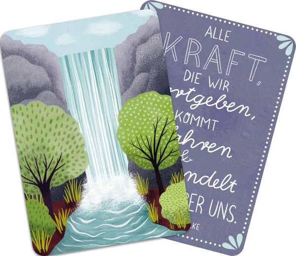 Lebe wild und voller Wunder - 50 Inspirationskarten aus der Natur