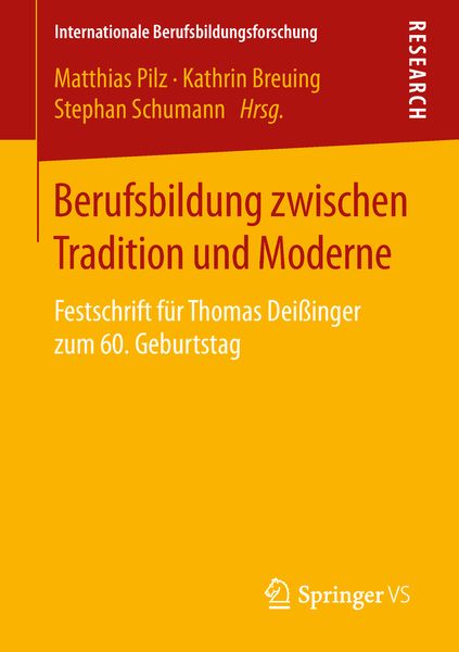 Produktbild: Berufsbildung zwischen Tradition und Moderne