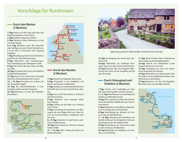 DuMont Reise-Handbuch Reiseführer Nord-und Mittelengland