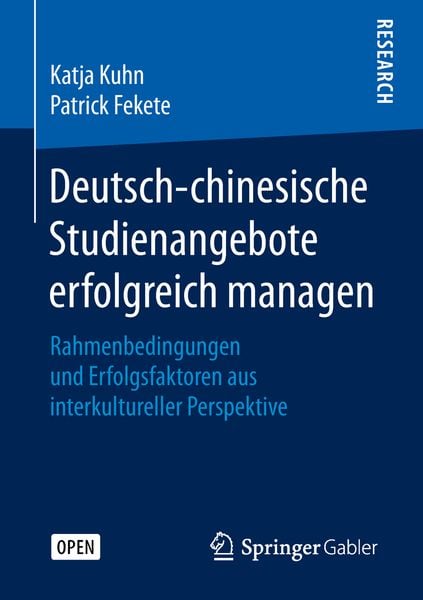 Produktbild: Deutsch-chinesische Studienangebote erfolgreich managen