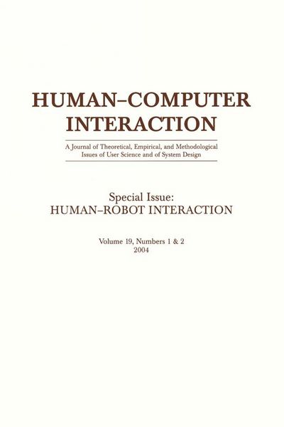 Produktbild: Human-robot Interaction