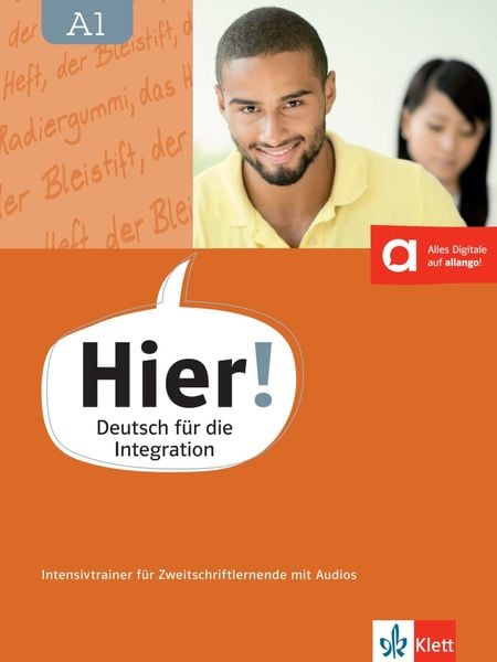 Produktbild: Hier! A1. Lese- und Schreibtrainer f&uuml;r Zweitschriftlernende. Intensivtrainer