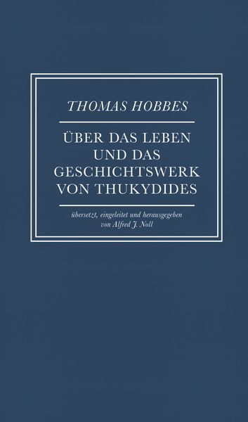 Produktbild: &Uuml;ber das Leben und das Geschichtswerk von Thukydides