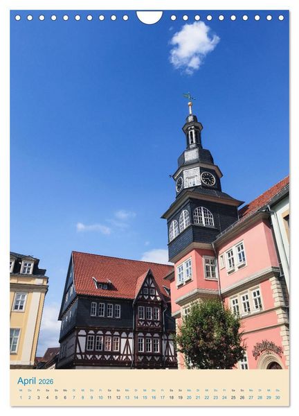 Produktbild: Erfurt und Eisenach - Traumhaft Sch&ouml;n (Wandkalender 2026 DIN A4 hoch), CALVENDO Monatskalender