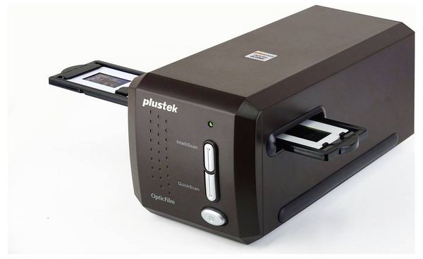 Produktbild: Plustek OpticFilm 8300i SE Filmscanner, Diascanner Staub- und Kratzerentfernung: Software Infrarot-Fernbedienung, LED-Beleuchtung
