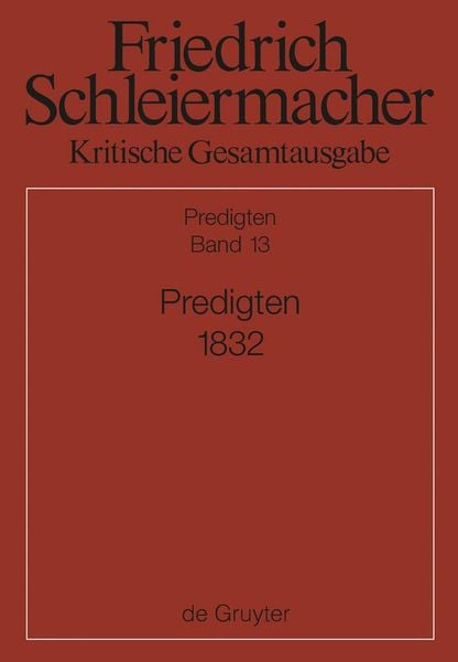Produktbild: Predigten 1832