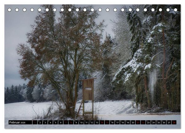 Produktbild: Kanzeln im Revier (Tischkalender 2026 DIN A5 quer), CALVENDO Monatskalender