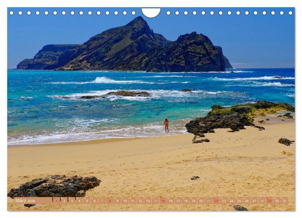 Produktbild: Porto Santo Trauminsel im Atlantik (Wandkalender 2026 DIN A4 quer), CALVENDO Monatskalender
