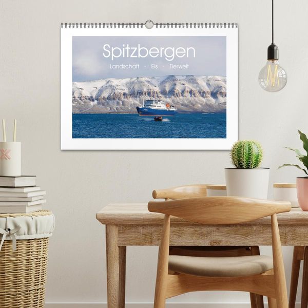 Produktbild: Spitzbergen - Landschaft - Eis - Tierwelt (Wandkalender 2026 DIN A3 quer), CALVENDO Monatskalender