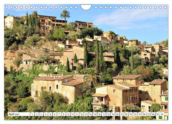 Produktbild: Mallorca GR 221. Weitwandern durch die Serra de Tramuntana (Wandkalender 2027 DIN A4 quer), CALVENDO Monatskalender