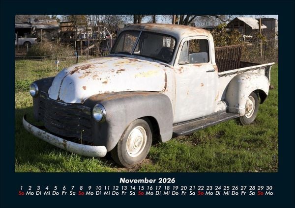 Produktbild: Welt der Oldtimer 2026 Fotokalender DIN A4