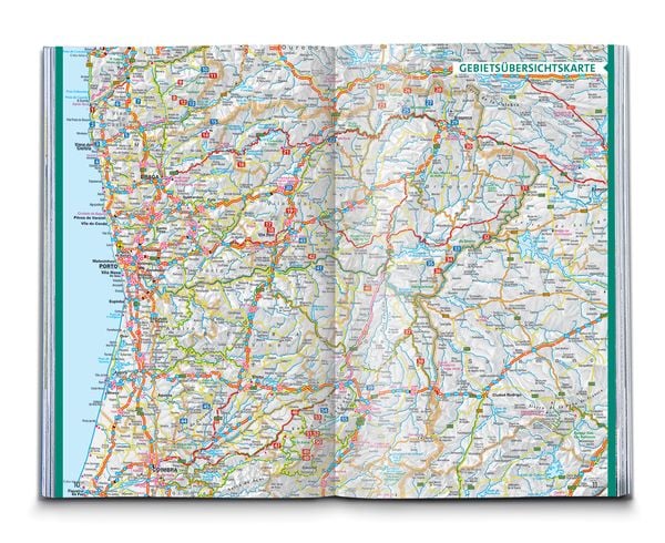 Produktbild: KOMPASS Wanderführer Portugal Nord, 55 Touren mit Extra-Tourenkarte