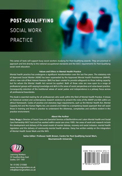 Produktbild: Values and Ethics in Mental Health Practice