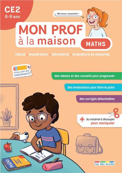 Produktbild: Maths CE2, 8-9 ans. Ancienne &eacute;dition