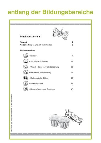 Produktbild: Literacy-Projekt zum Bilderbuch Die kleine Raupe Nimmersatt