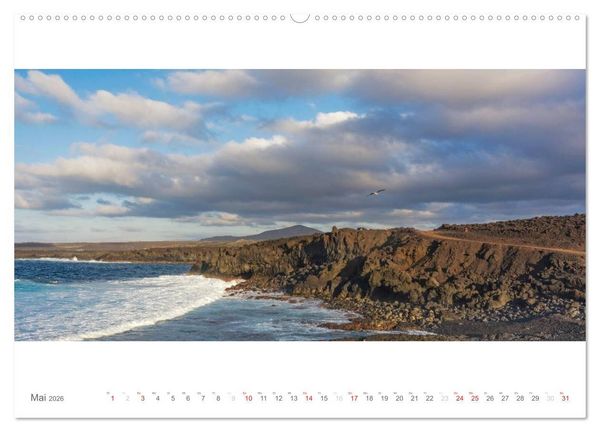 Produktbild: Lanzarote - Insel der Feuerberge (hochwertiger Premium Wandkalender 2026 DIN A2 quer), Kunstdruck in Hochglanz