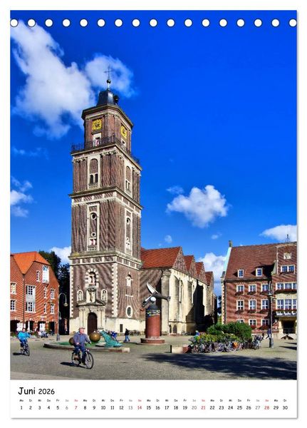 Produktbild: Kreis Coesfeld im M&uuml;nsterland (Tischkalender 2026 DIN A5 hoch), CALVENDO Monatskalender