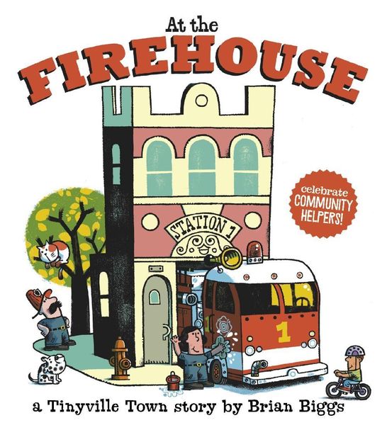 Produktbild: At the Firehouse (A Tinyville Town Book)