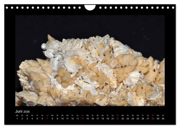 Produktbild: Mineralien aus dem Sauerland (Wandkalender 2026 DIN A4 quer), CALVENDO Monatskalender