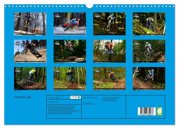 Produktbild: Freeride Life (Wandkalender 2026 DIN A3 quer), CALVENDO Monatskalender