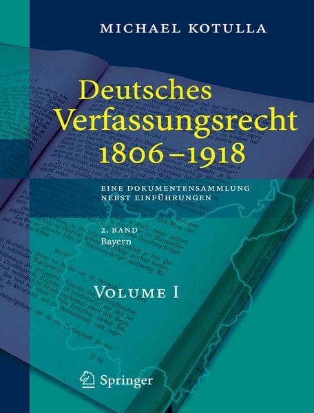Produktbild: Deutsches Verfassungsrecht 1806 - 1918