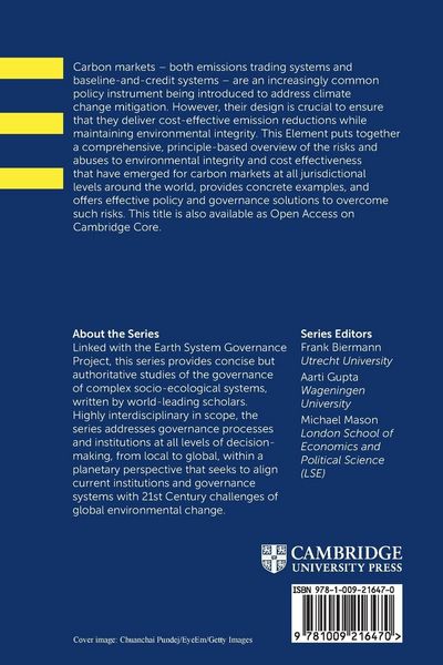 Produktbild: The Carbon Market Challenge