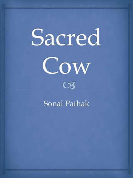Produktbild: Sacred Cow