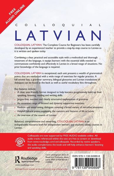 Produktbild: Colloquial Latvian