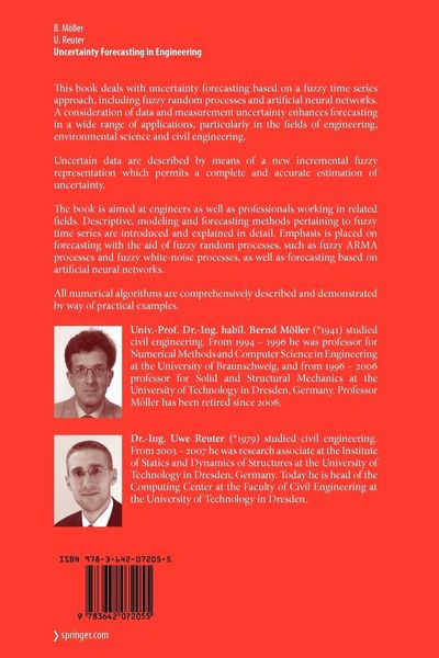 Produktbild: Uncertainty Forecasting in Engineering