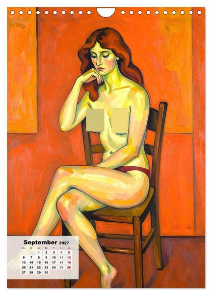 Produktbild: Entbl&ouml;&szlig;te Epochen &ndash; Expressionismus (Wandkalender 2027 DIN A4 hoch), CALVENDO Monatskalender