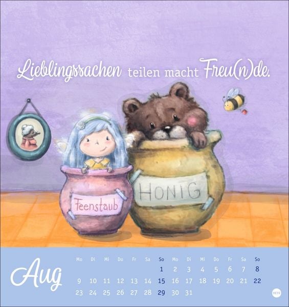 Produktbild: Zauberwesen Postkartenkalender 2027 - Zauberhafte Gr&uuml;&szlig;e f&uuml;r dich