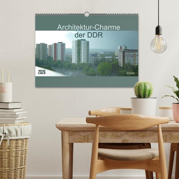 Produktbild: Architektur-Charme der DDR (Erfurt) (Wandkalender 2026 DIN A3 quer), CALVENDO Monatskalender