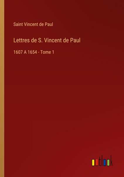 Produktbild: Lettres de S. Vincent de Paul