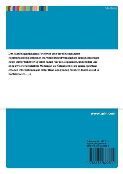 Produktbild: Matchday! Eine inhaltsanalytische Untersuchung zur Twitter-Nutzung von Bundesligaspielern