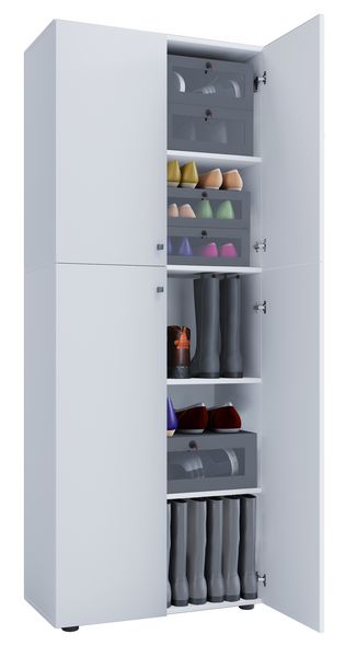 Produktbild: XL Holz Gro&szlig;er Schuhschrank Schuhkommode Lona 5