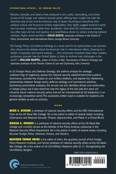 Produktbild: US Foreign Policy and Defense Strategy