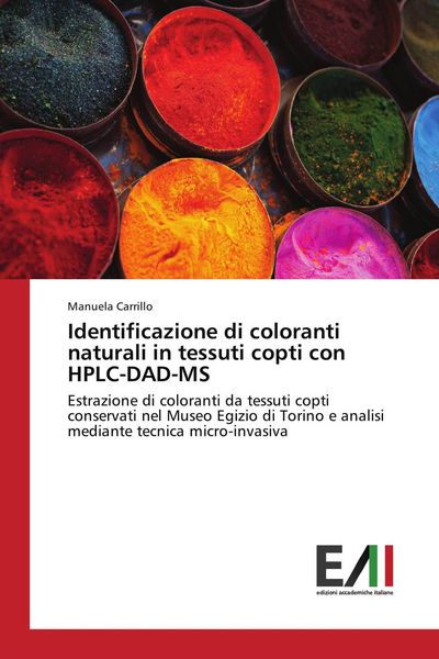 Produktbild: Identificazione di coloranti naturali in tessuti copti con HPLC-DAD-MS