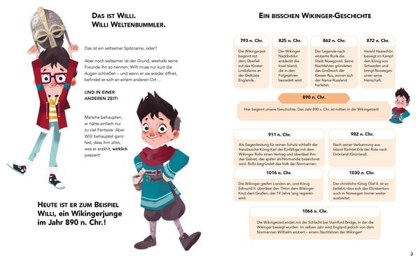 Produktbild: Willi Weltenbummler: Ein Tag bei den Wikingern