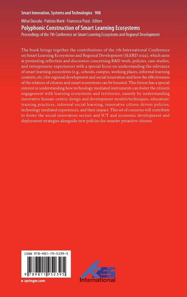 Produktbild: Polyphonic Construction of Smart Learning Ecosystems