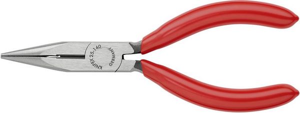 Produktbild: Knipex 25 01 140 Elektronik- u. Feinmechanik Flachrundzange Gerade Vanadium Elektrostahl 140mm