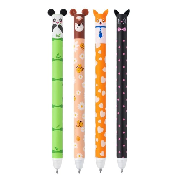 Produktbild: JOLLY Gelstifte, Gelstift radierbar, kappenloses Klicksystem - einziehbar, 4er Set