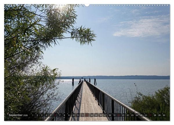 Produktbild: Seest&auml;rke - Der Ammersee (hochwertiger Premium Wandkalender 2026 DIN A2 quer), Kunstdruck in Hochglanz