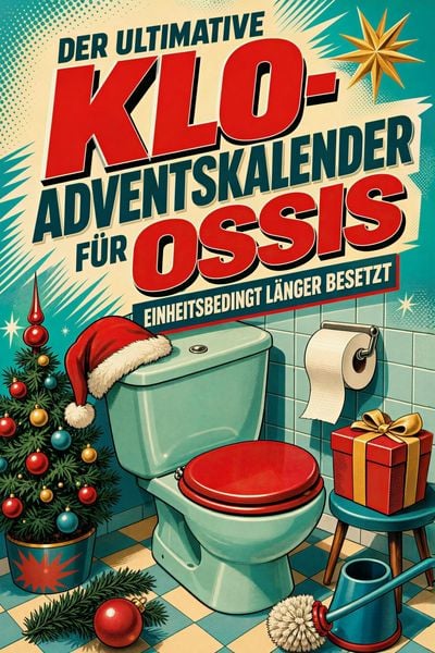 Produktbild: Der ultimative Klo-Adventskalender f&uuml;r Ossis
