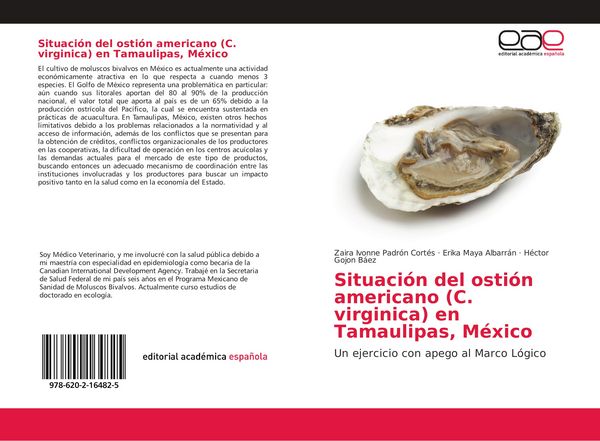Produktbild: Situaci&oacute;n del osti&oacute;n americano (C. virginica) en Tamaulipas, M&eacute;xico